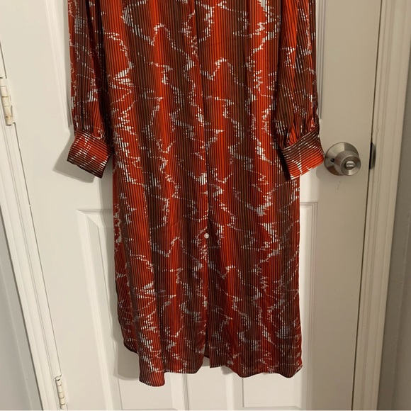 NWT BOSS Deyela printed shirtdress - Picture 9 of 14